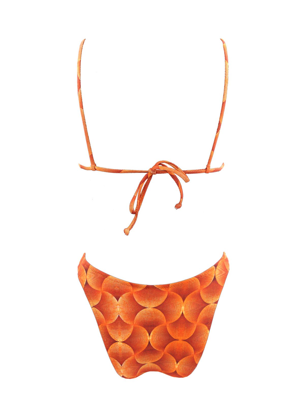 Ruched seashell bralette Bikini