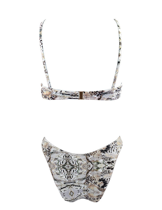 Ruched safari underwire Bikini