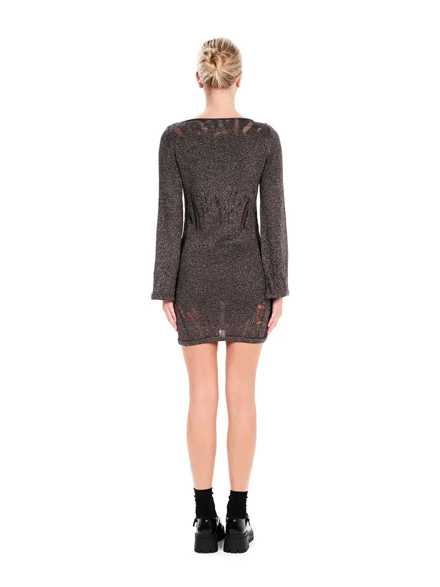 Shimmering Glow Mini Dress