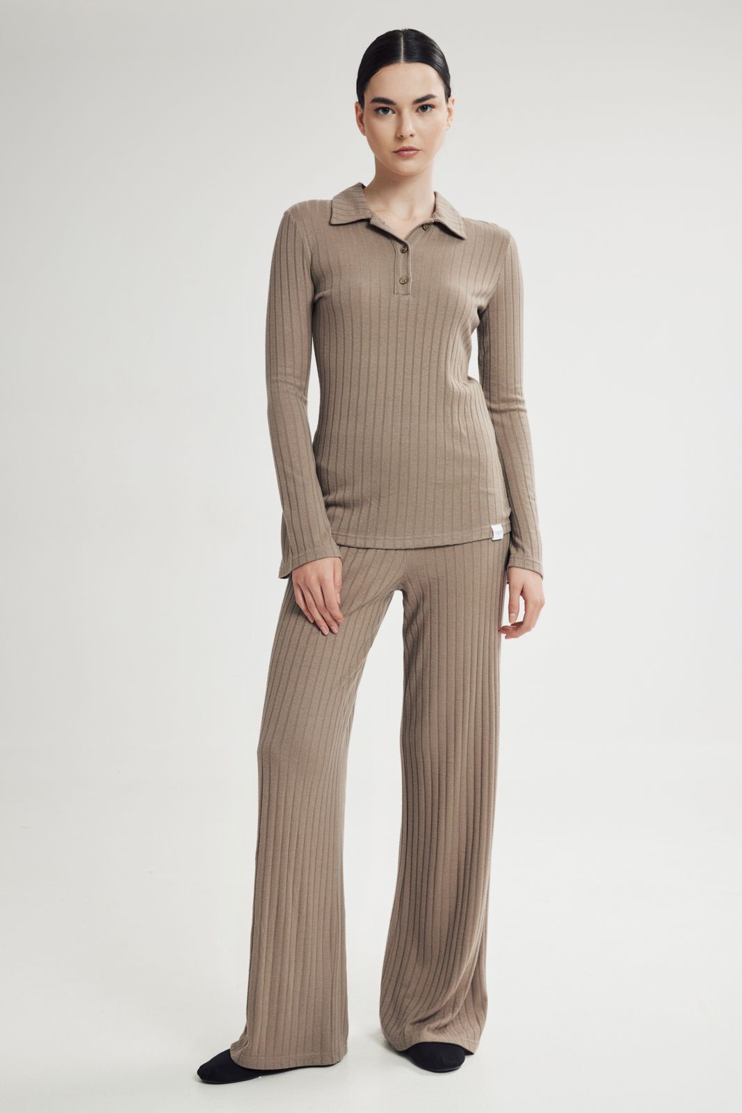 Sloane Knit Polo Top
