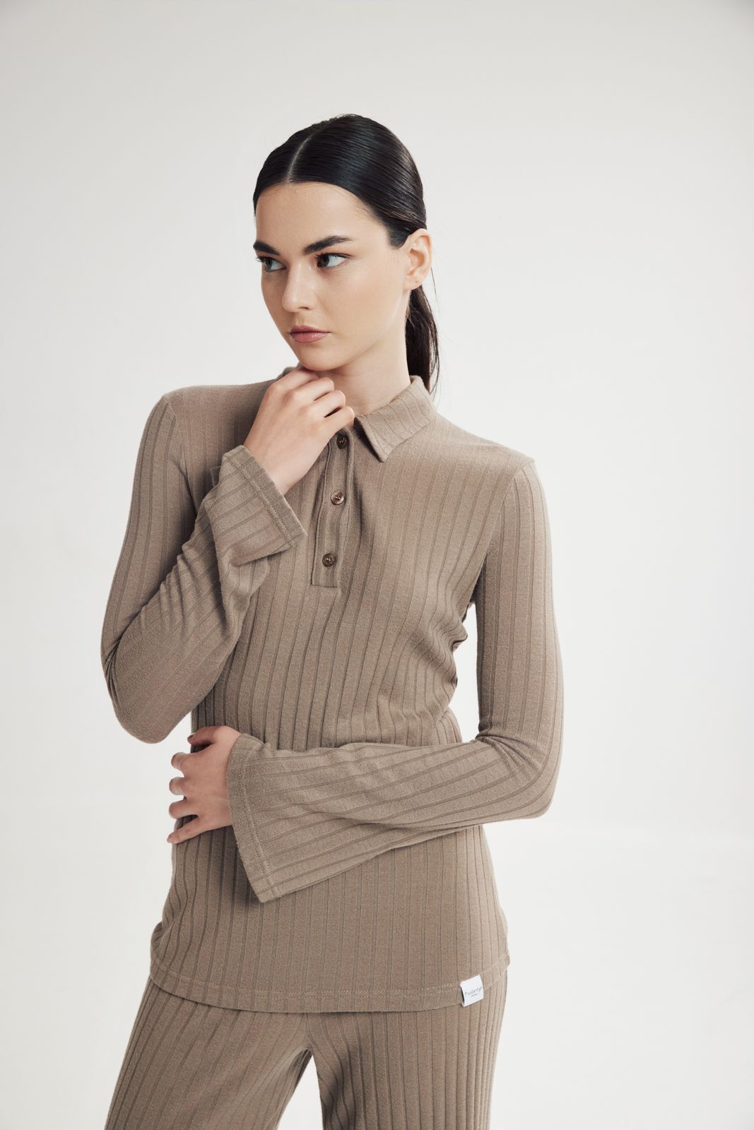 Sloane Knit Polo Top