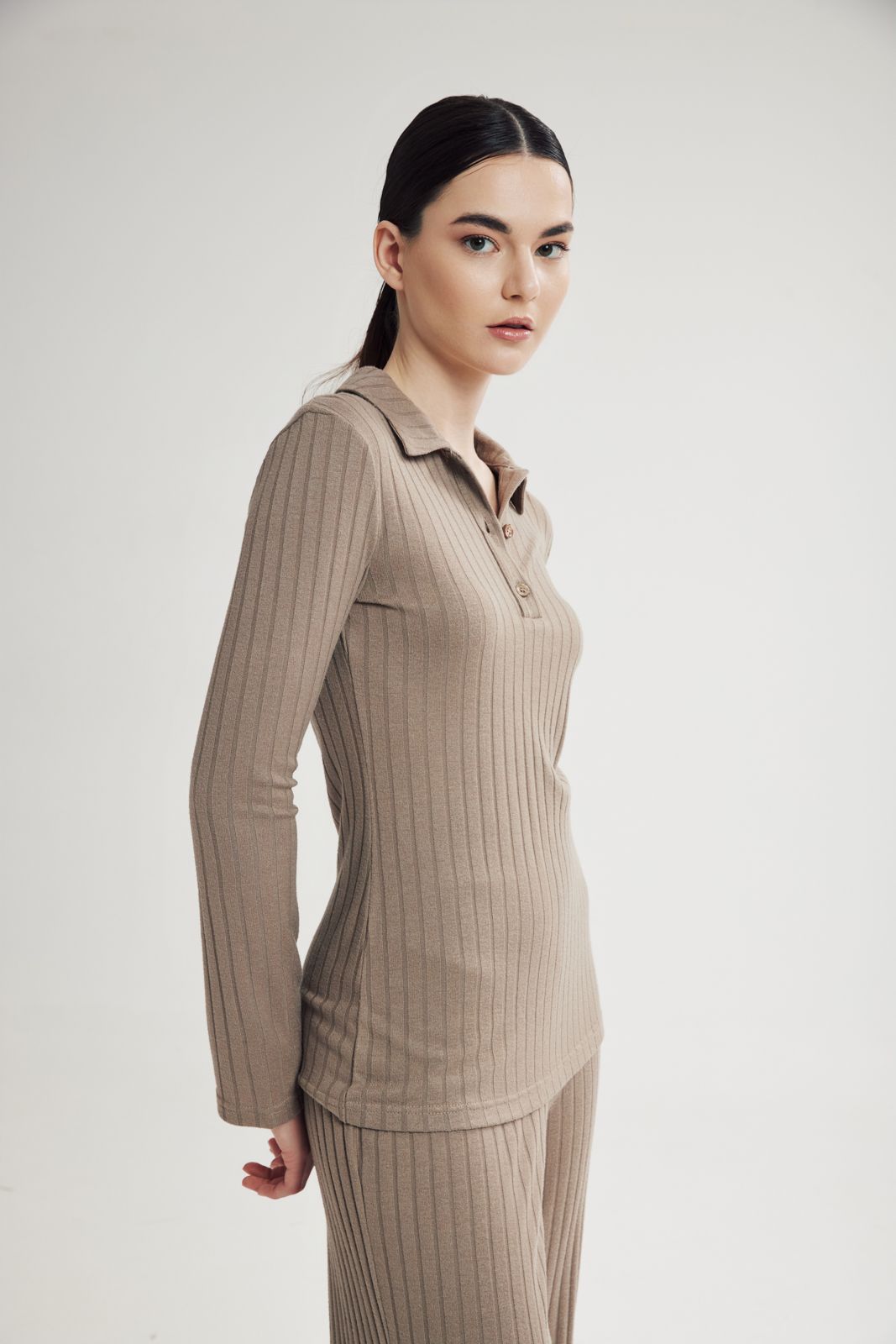 Sloane Knit Polo Top