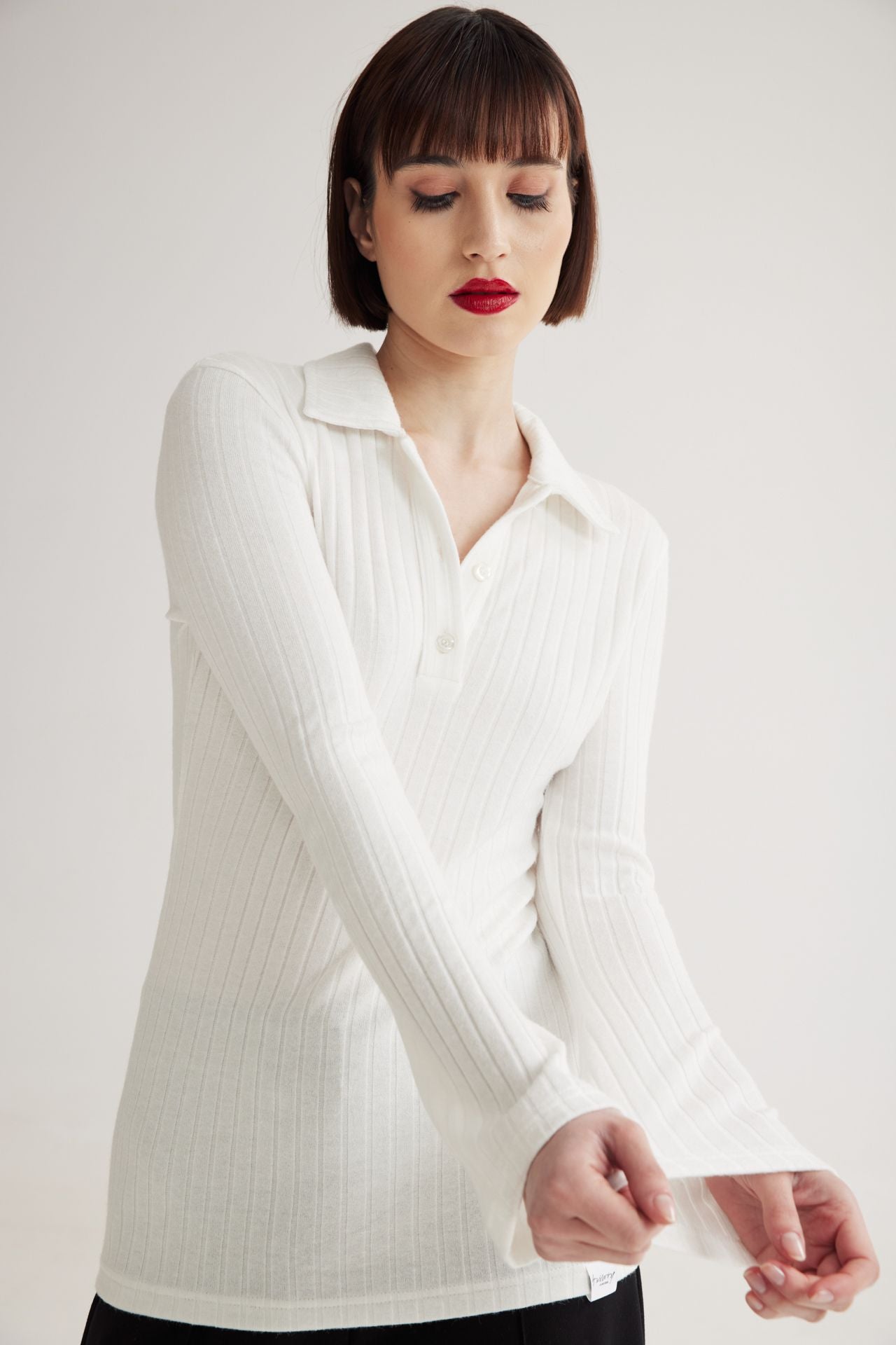 Sloane Knit Polo Top