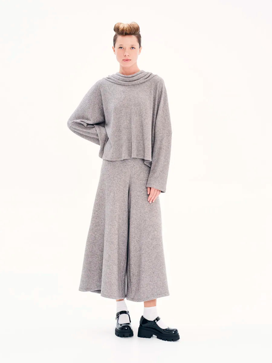 Smooth & Cozy Oversized Trousers
