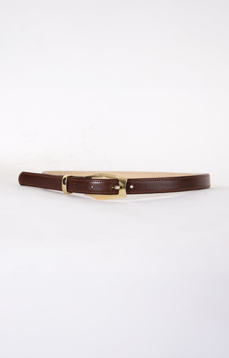 Sophie Brown Leather Belt