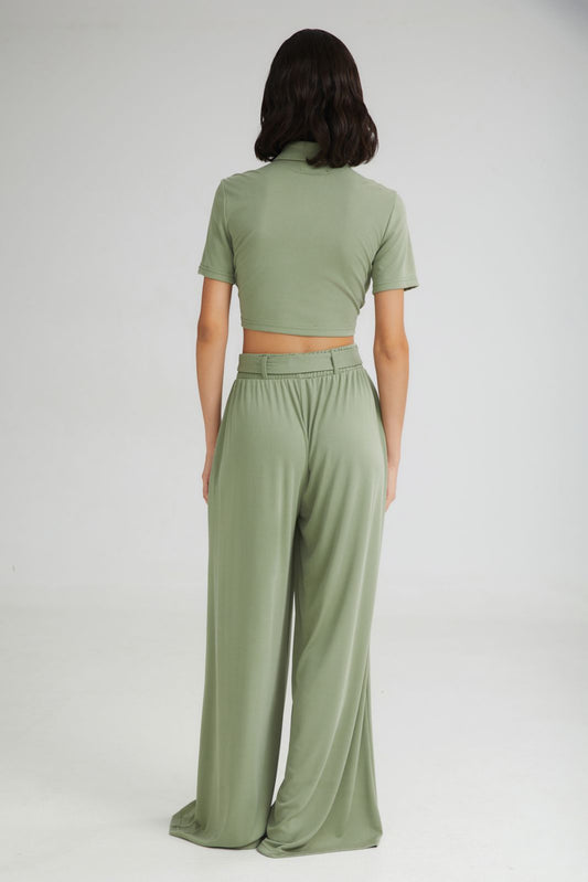 The Creamy Wide Pants