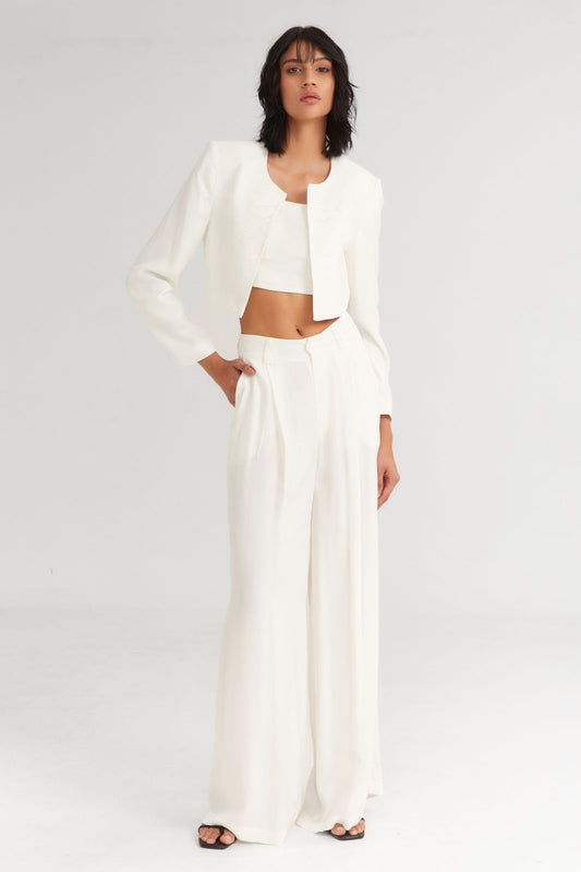 The Crunchy Cropped Blazer