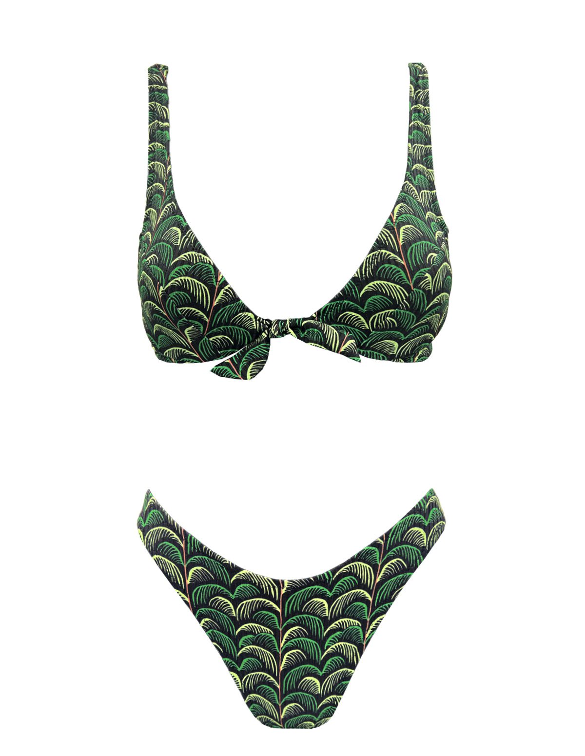 Underwire bamboo bow Bikini