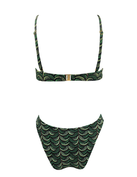 Underwire bamboo bow Bikini