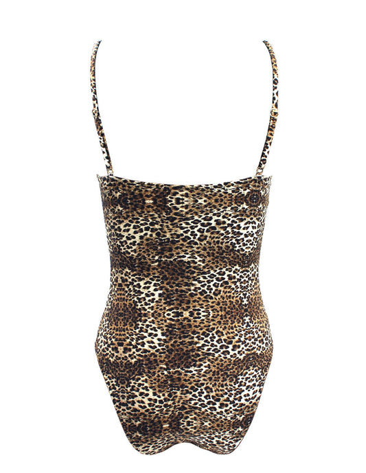 Wire leopard One-piece