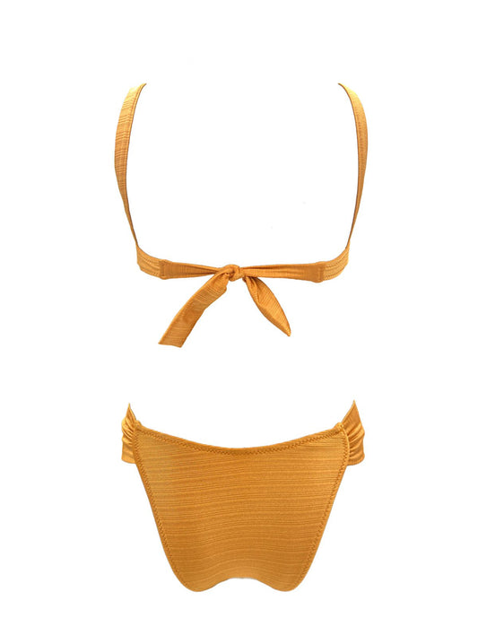 Wire shiny copper Bikini