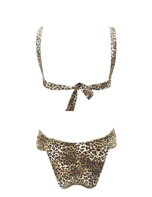 Wire leopard Bikini