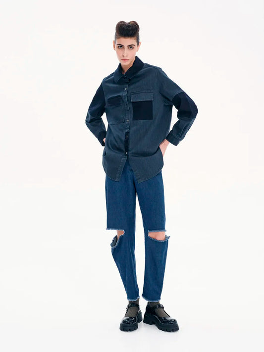 Zero Waste Denim Shirt