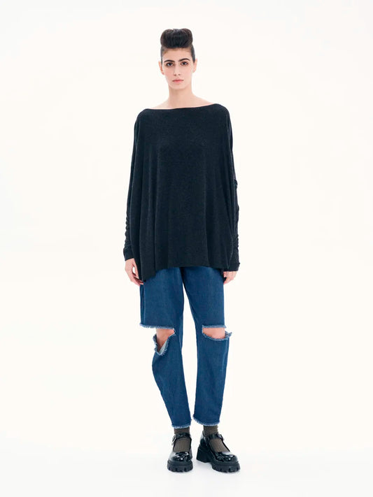 Zero Waste Oversized Longsleeve Top