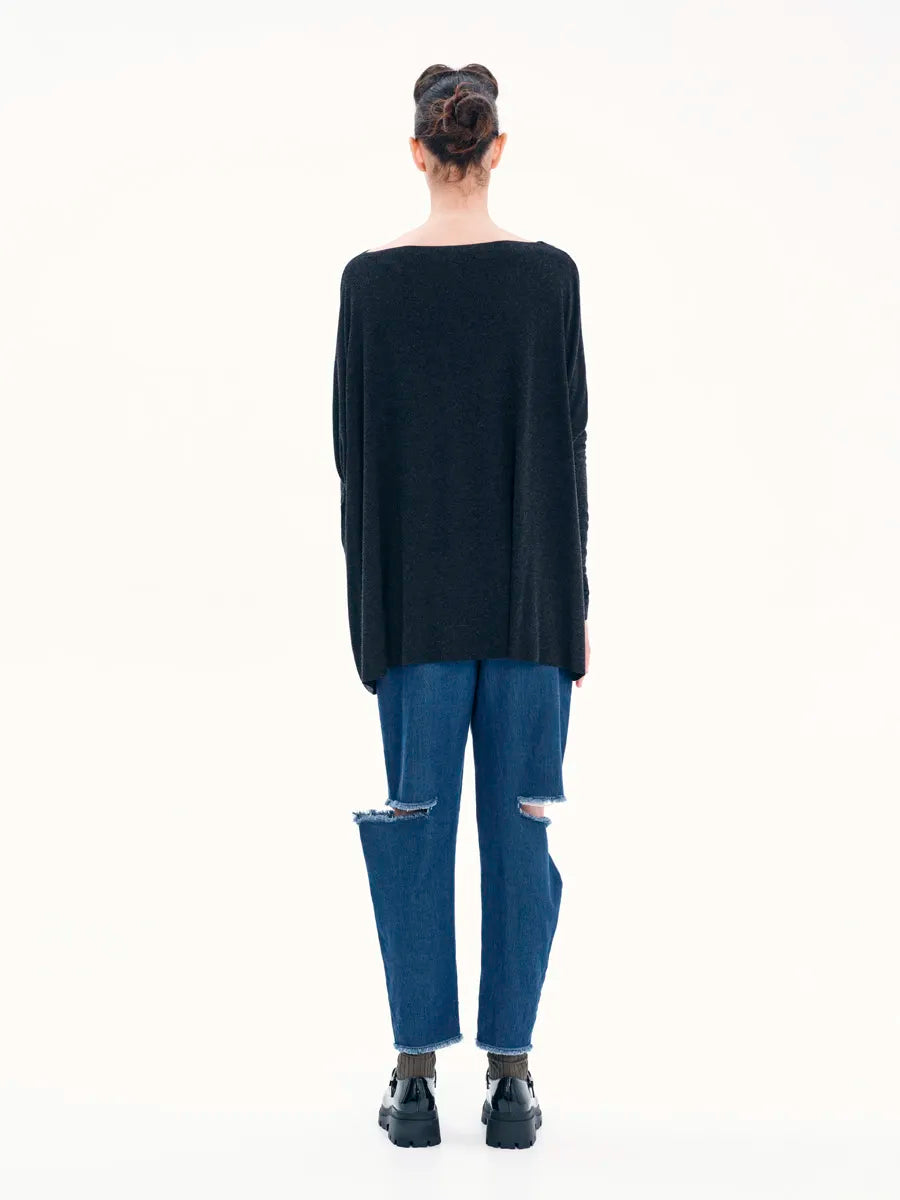 Zero Waste Oversized Longsleeve Top