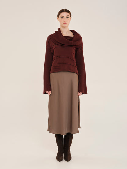 Neutral By Nature High Neck Blouse