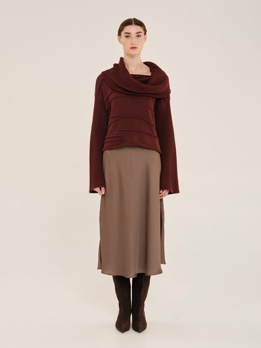 Neutral By Nature High Neck Blouse