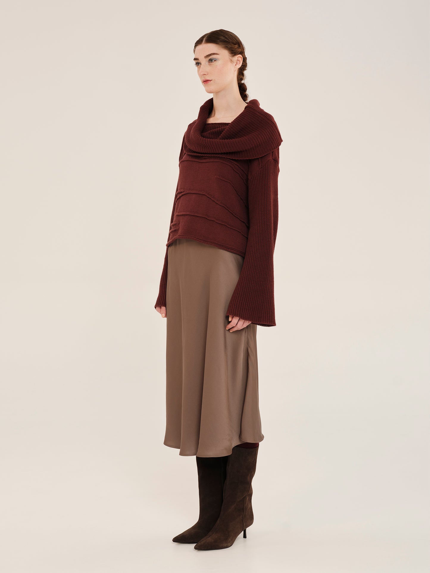 Neutral By Nature High Neck Blouse