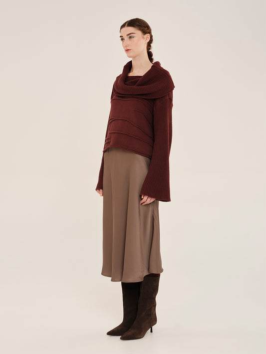 Neutral By Nature High Neck Blouse