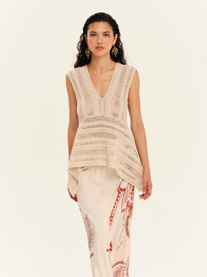 Sandy Lace Knit Top