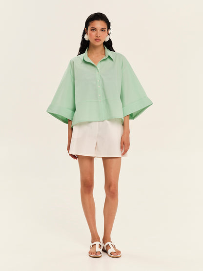 Soulful Stripes Oversized Shirt