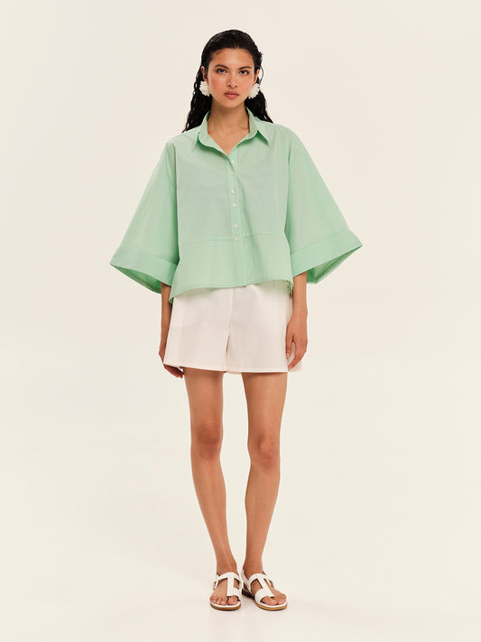 Soulful Stripes Oversized Shirt