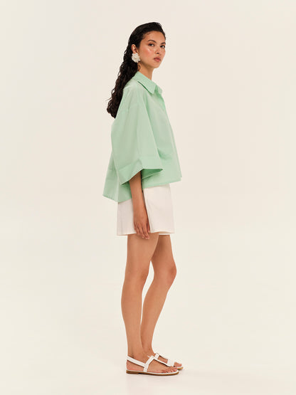 Soulful Stripes Oversized Shirt