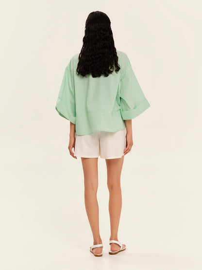 Soulful Stripes Oversized Shirt