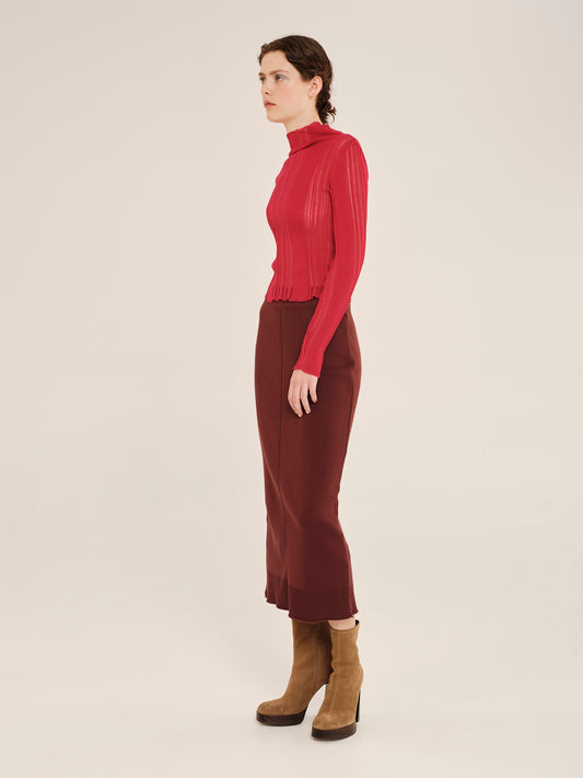 Winter Archetypes Knit Longsleeve Blouse