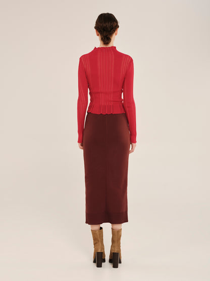 Winter Archetypes Knit Longsleeve Blouse