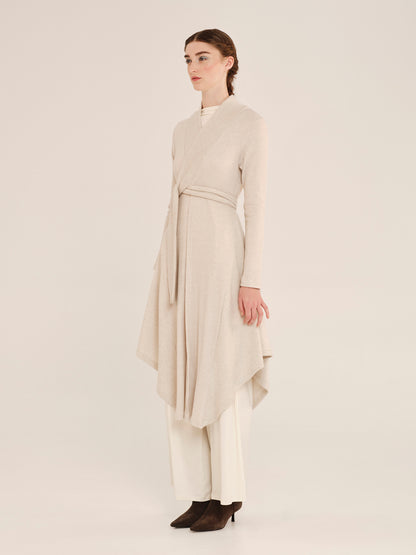 Softwear Asymmetric Long Cardigan