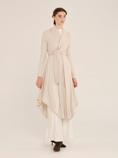 Softwear Asymmetric Long Cardigan