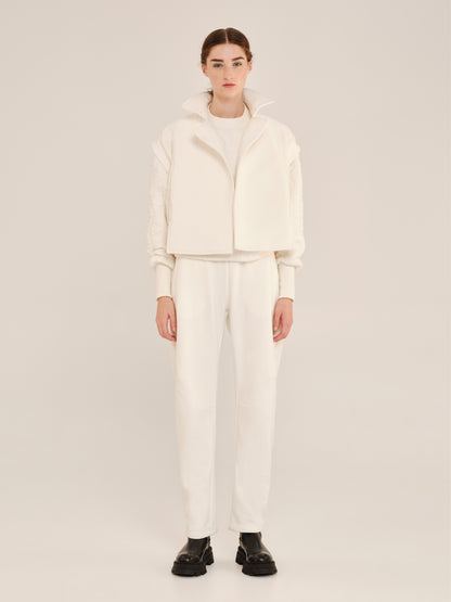 Soft Panoply Sleevless Jacket