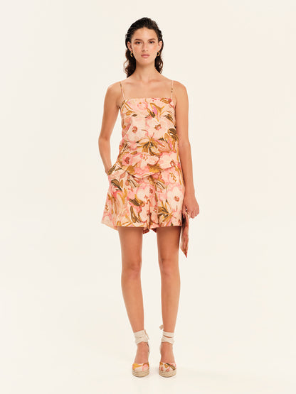 Linen Bouquet Shorts