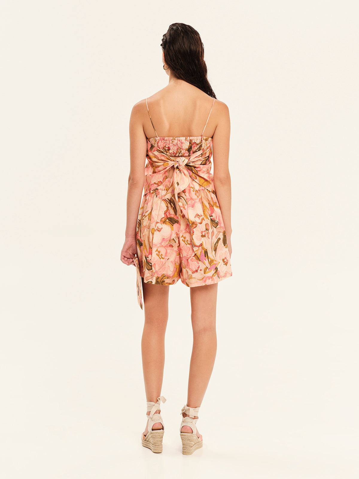 Linen Bouquet Shorts