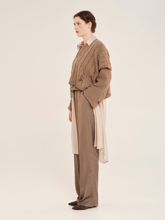 Sensitive Hug V-Neckline Vest