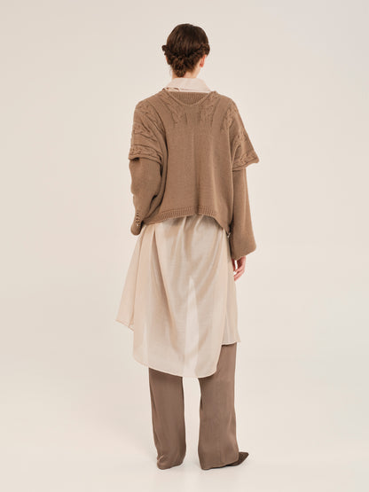 Sensitive Hug V-Neckline Vest