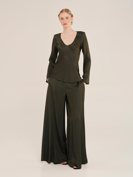 Sleekness Palazzo Trousers