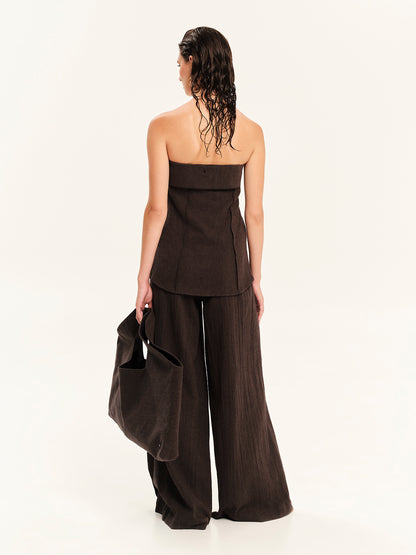 Sandy Touch Strapless Top