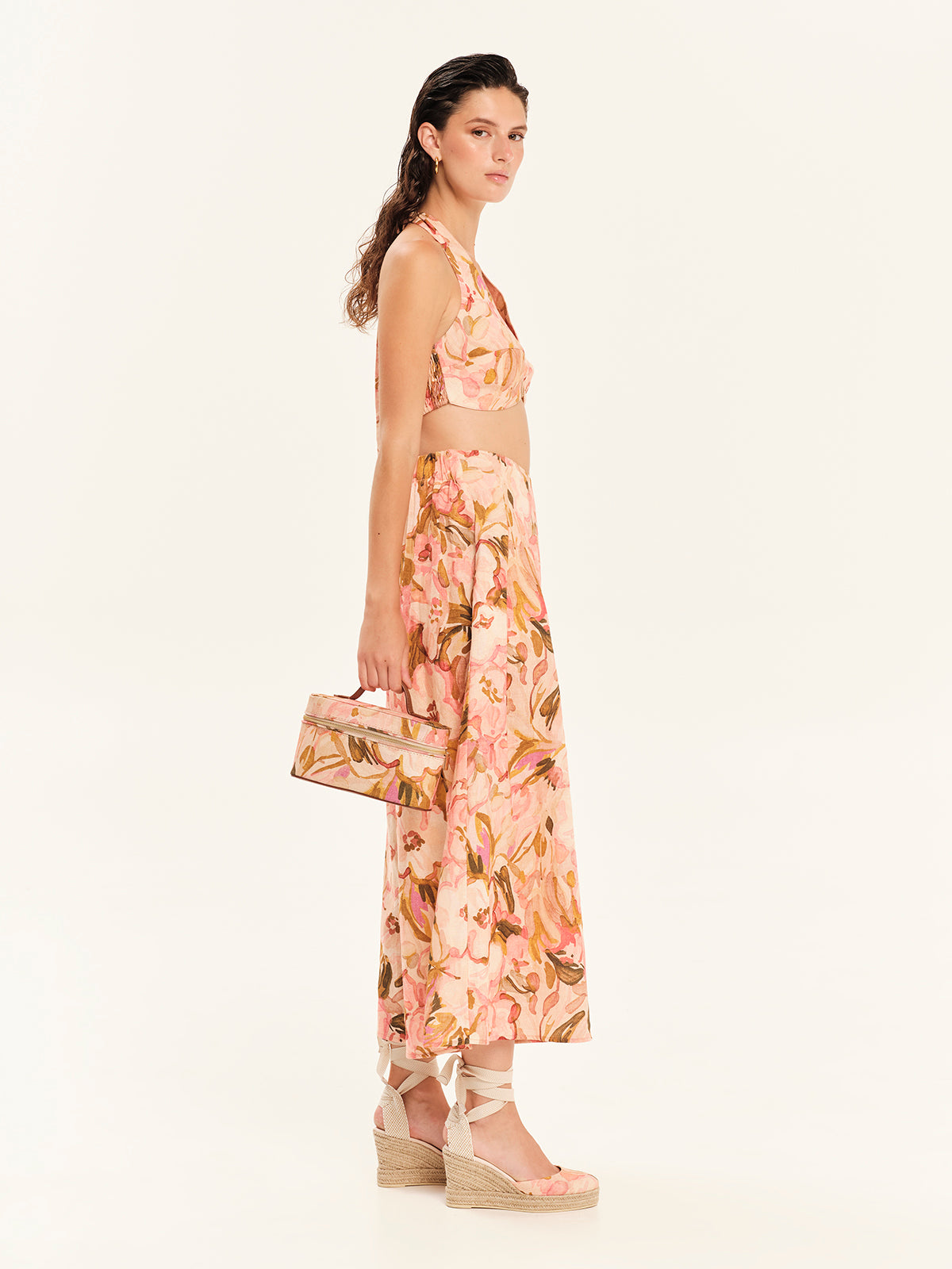 Linen Bouquet Cullotes