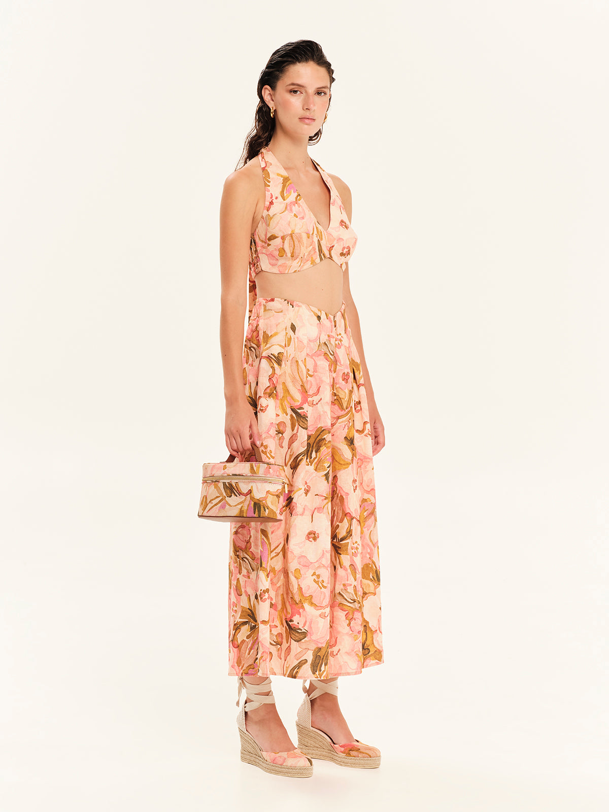 Linen Bouquet Cullotes