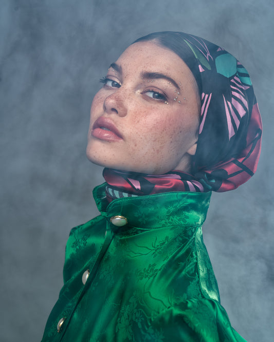 Bambi silk scarf