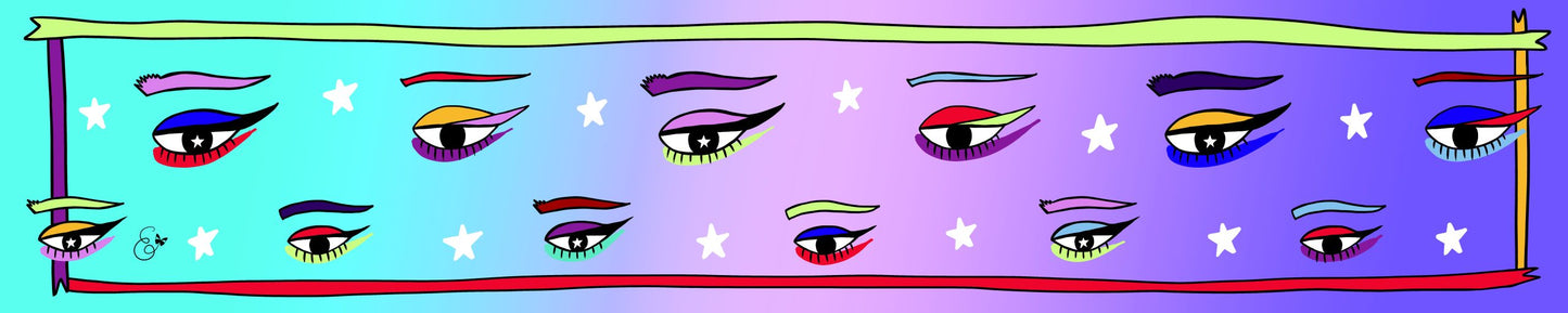 Stars In My Eyes scrunchy