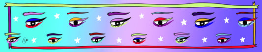 Stars In My Eyes scrunchy