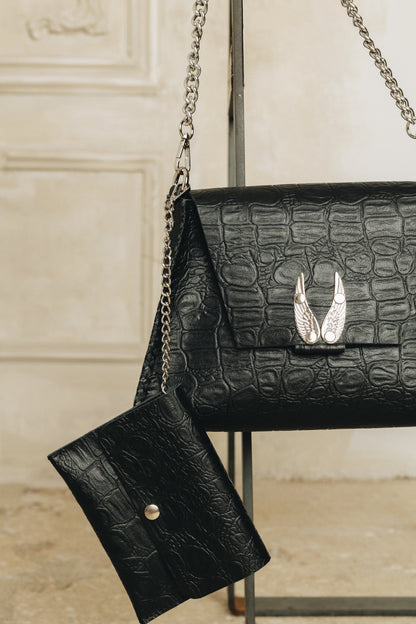 Wings Leather Bag