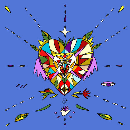 Heavensent silk scarf
