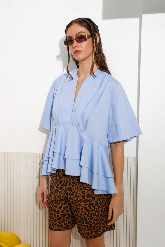 Butterfly Frilled Top