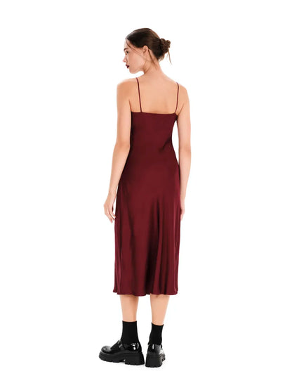 Burst Of Color Midi Sleevless Dress