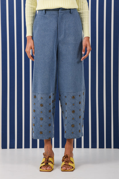 Amber Half Beaded Pants