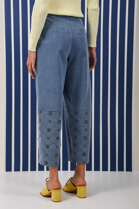 Amber Half Beaded Pants